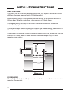 Use And Installation Instructions - (page 20)