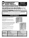 Installation, Operation & Service Manual - (page 1)