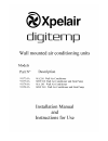 Installation Manual And Instructions For Use - (page 1)