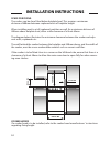Use And Installation Instructions - (page 24)