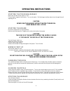 Operating and maintenance instructions manual - (page 4)