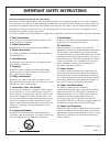 Operating Manual And Warranty - (page 3)