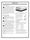 Operating Manual And Warranty - (page 6)