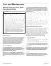 User And Care Manual - (page 37)