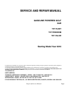 Technician's repair and service manual - (page 3)