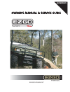 Owner's Manual And Service Manual - (page 1)