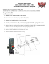 Installation Instructions And Template - (page 2)