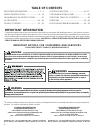 Service Instructions Manual - (page 2)