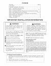 Installation Instructions Manual - (page 2)