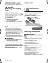 Basic Operating Instructions Manual - (page 28)