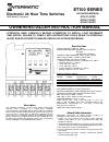 Owner/installer Instruction Manual - (page 1)