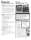 Installation And User Instructions - (page 1)