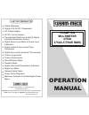 Operation manual - (page 1)