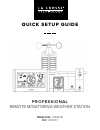 Quick Setup Manual - (page 1)