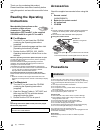 Basic Operating Instructions Manual - (page 4)