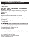 Operating instructions and parts manual - (page 2)