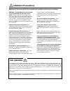 Operation, Installation, And Maintenance Manual - (page 3)