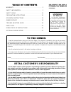 Owner's/operator's Manual - (page 2)