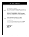 Installation And Operating Manual, Warranty - (page 44)