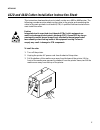 Installation Instruction Sheet - (page 1)