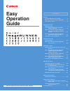Easy Operation Manual - (page 1)