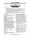 Operation Manual & Warranty - (page 2)