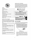 Installation Instructions & Owner's Manual - (page 4)