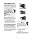 Installation Instructions & Owner's Manual - (page 7)