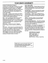 Operating Manual And Warranty - (page 21)
