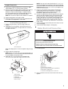 Installation instructions and use & care manual - (page 9)