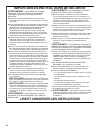 Installation instructions and use & care manual - (page 16)