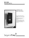 Installation And User Instructions Manual - (page 1)