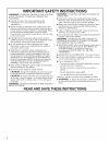 Installation Instructions And Use & Care Manual - (page 4)