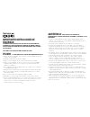 Instruction Manual And  Warranty Information - (page 9)