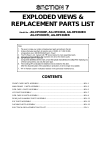 Replacement Parts List Manual - (page 1)