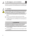 Instruction Manual For Installation And Commissioning - (page 20)