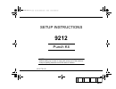 Setup Instructions - (page 81)