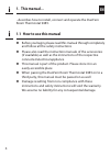 Instruction Manual For The Electrical Connection And For Commissioning - (page 6)