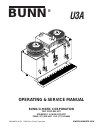 Operating & Service Manual - (page 1)