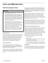 Use And Care Manual - (page 39)