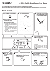 Quick-start Recording Manual - (page 1)