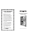 Installation And Repair Manual - (page 1)