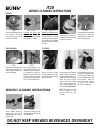 Daily Cleaning Instructions - (page 2)