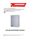 Use and maintenance manual - (page 1)