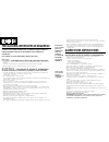 Instruction Manual And  Warranty Information - (page 6)
