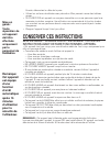 Instruction manual and  warranty information - (page 11)