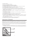 Instruction Manual And  Warranty Information - (page 12)