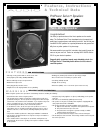 Features, Instructions & Technical Data - (page 1)