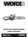Safety And Operating Manual Original Instructions - (page 1)