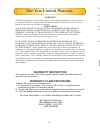 Operation And Warranty Manual - (page 11)